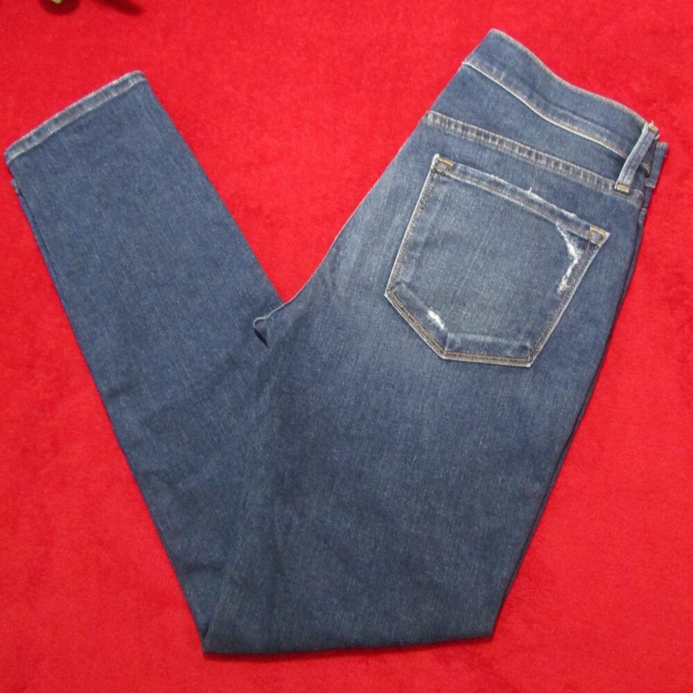 Frame Jeans Le Gargon Mid Rise Straight Leg
